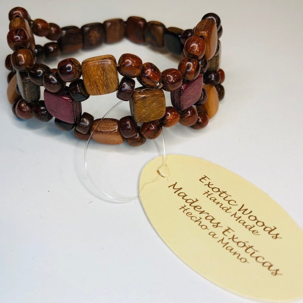 Wooden bracelet Hand made from Costa Rica